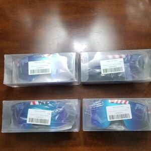 YOUTH" AMERICAN FLAG POLARIZE SUNGLASSES.  DESIGNED: RUSH/FIRE! I have 4 pairs!